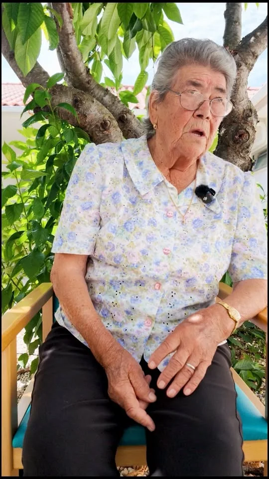 D. Lucinda numa conversa Terravoz