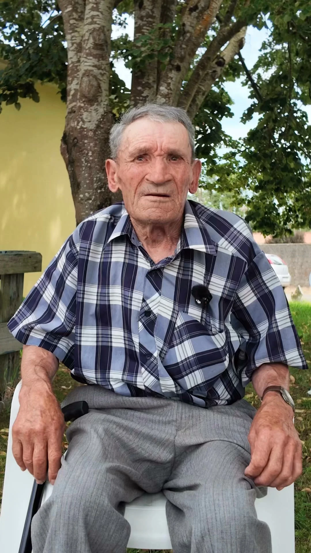 Sr. José numa conversa Terravoz