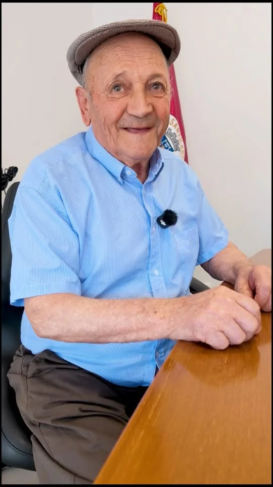 Sr. Manuel Jorge numa conversa Terravoz