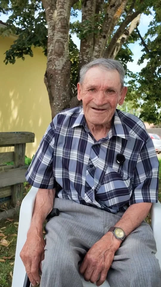 Sr. José numa conversa Terravoz