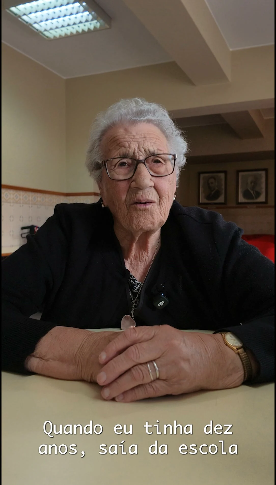 D. Isabel numa conversa Terravoz